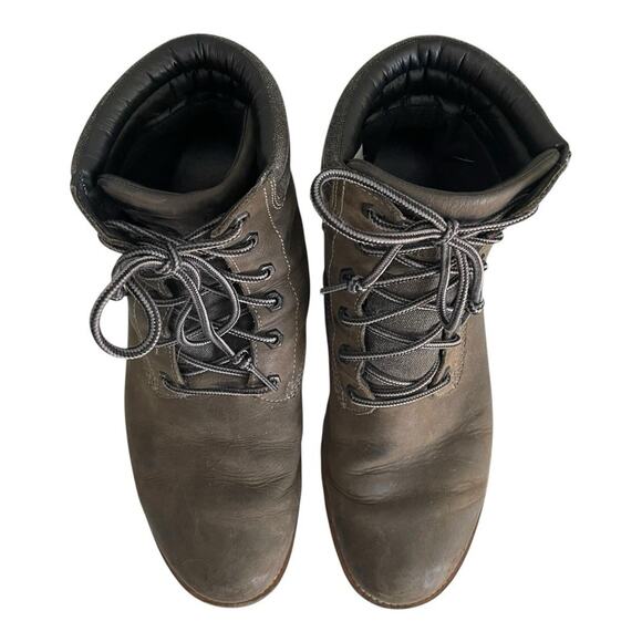 Men’s Kodiak Magog Waterproof Brown Leather Boots Size 12 - Picture 3 of 7